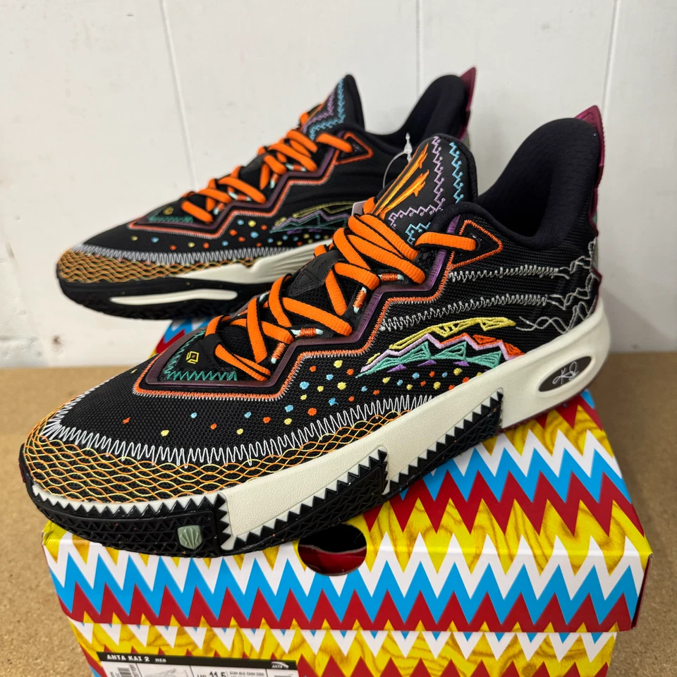 Baloncesto Anta Kai 2 Solar Return 8125B1110S-3 para hombre nuevo Foto 2 de 4
