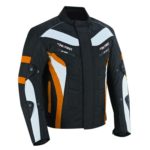 Mens Motorcycle Waterproof Cordura Textile Jacket Motorbike CE Armours - Picture 26 of 33
