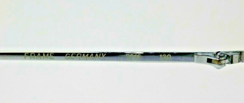 AUTHENTIC METZLER INTERNATIONAL 7215 BLUE EYEGLASSES FRAME 52-16-130 - Picture 4 of 4