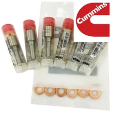 5x14 +140HP Performance Injector Nozzles 145* Spray for 94-98 Dodge Cummins 12V