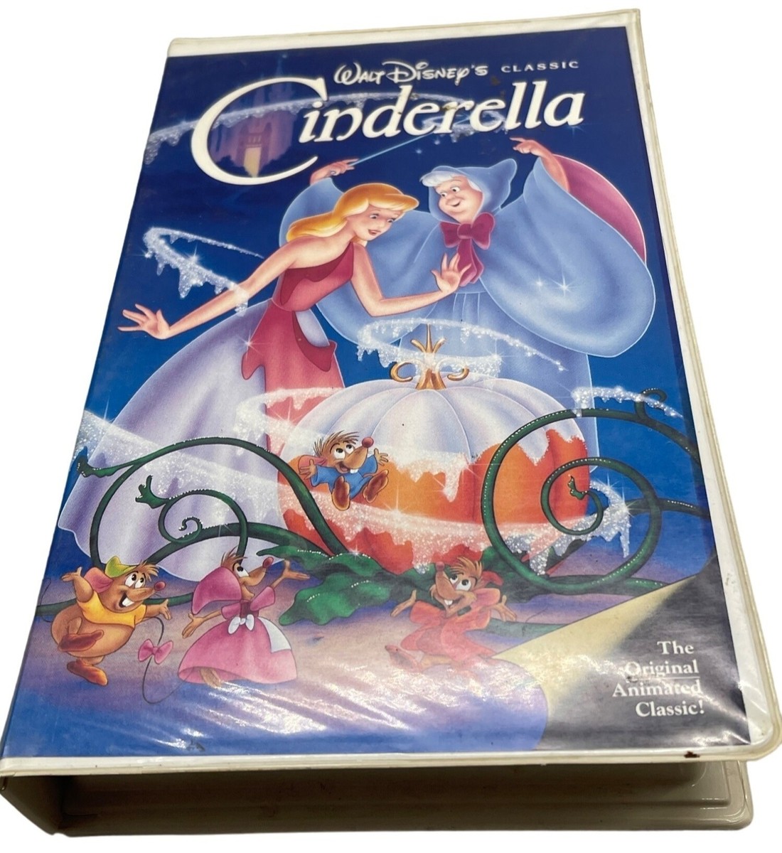 Walt Disney Cinderella VHS tape diamond edition English rated G 76