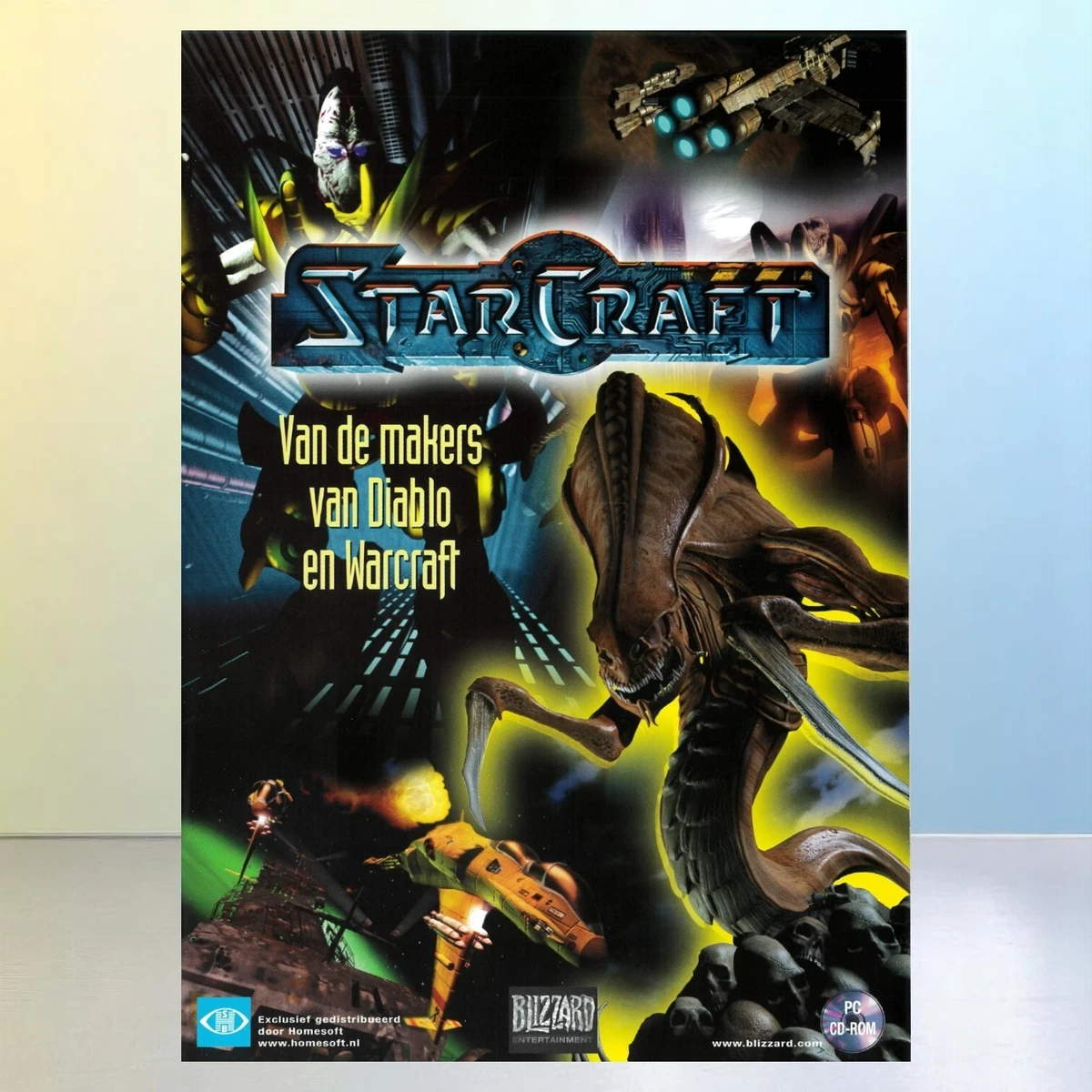 未使用　非売品　PC　ポスター　スタークラフト　STAR CRAFT　ブリザード Video Game Memorabilia Posters StarCraft StarCraft for sale | eBay