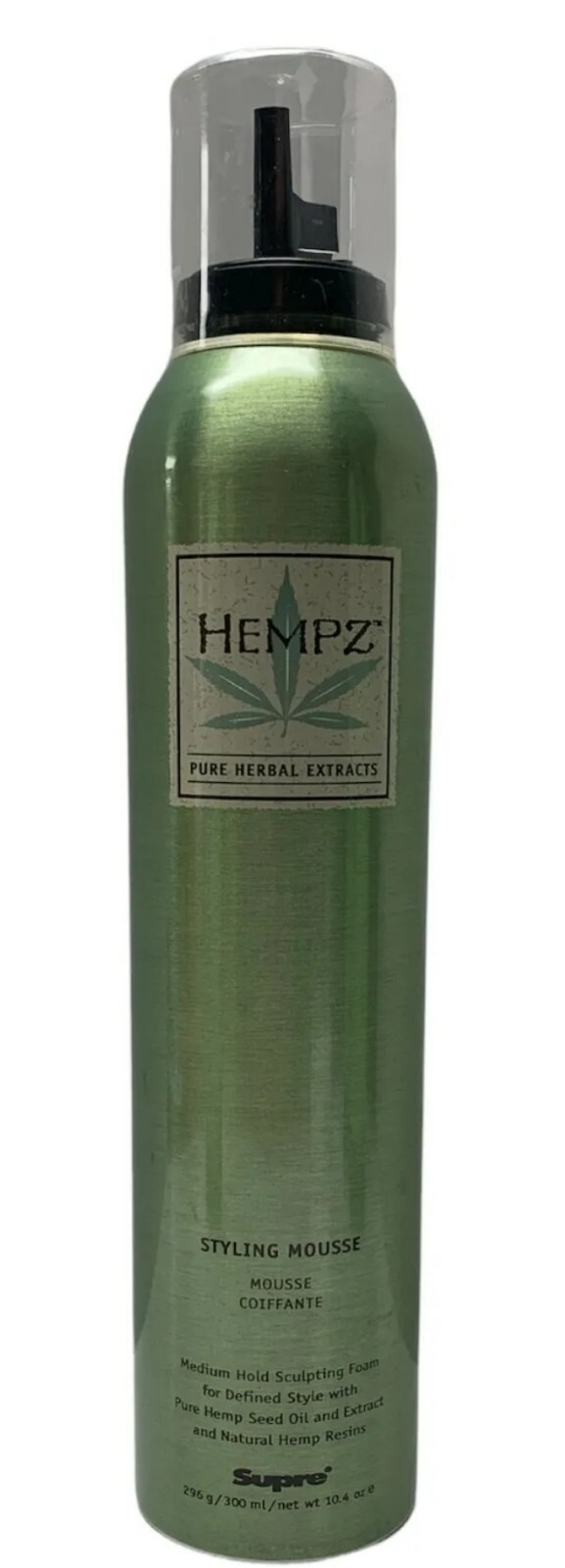Hempz Styling Mousse Medium Hold Sculpting Foam 10.4 oz