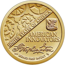 2018 S Proof Introductory Innovation Dollar Washington Signed 1st Patent
