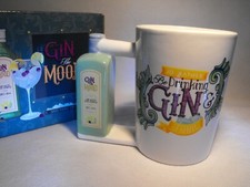 GIN GIFT PRESENT MUG LADIES MANS GIN MUG PRESENTATION BOXED MUG GIFT UK
