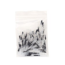 100PCS Dental Applicator Brush Tips Black For Composite Bondings Pit Handle