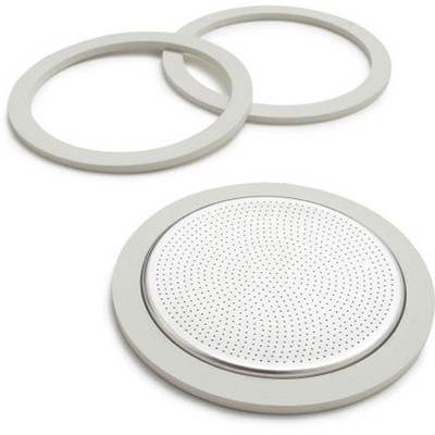 Gasket & Filter for 6 Cup Espresso Maker