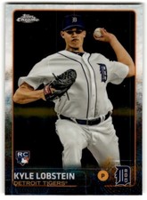2015 Topps Chrome Kyle Lobstein Rookie #159 Detroit Tigers