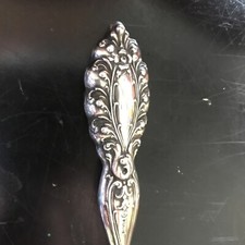 antique sterling shoe button hook
