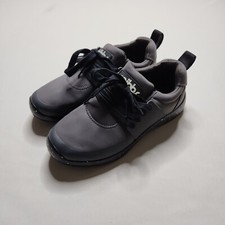 Snibbs Slip Resistant Comfort Work Shoes Women Size 7 Charcoal Gray CL