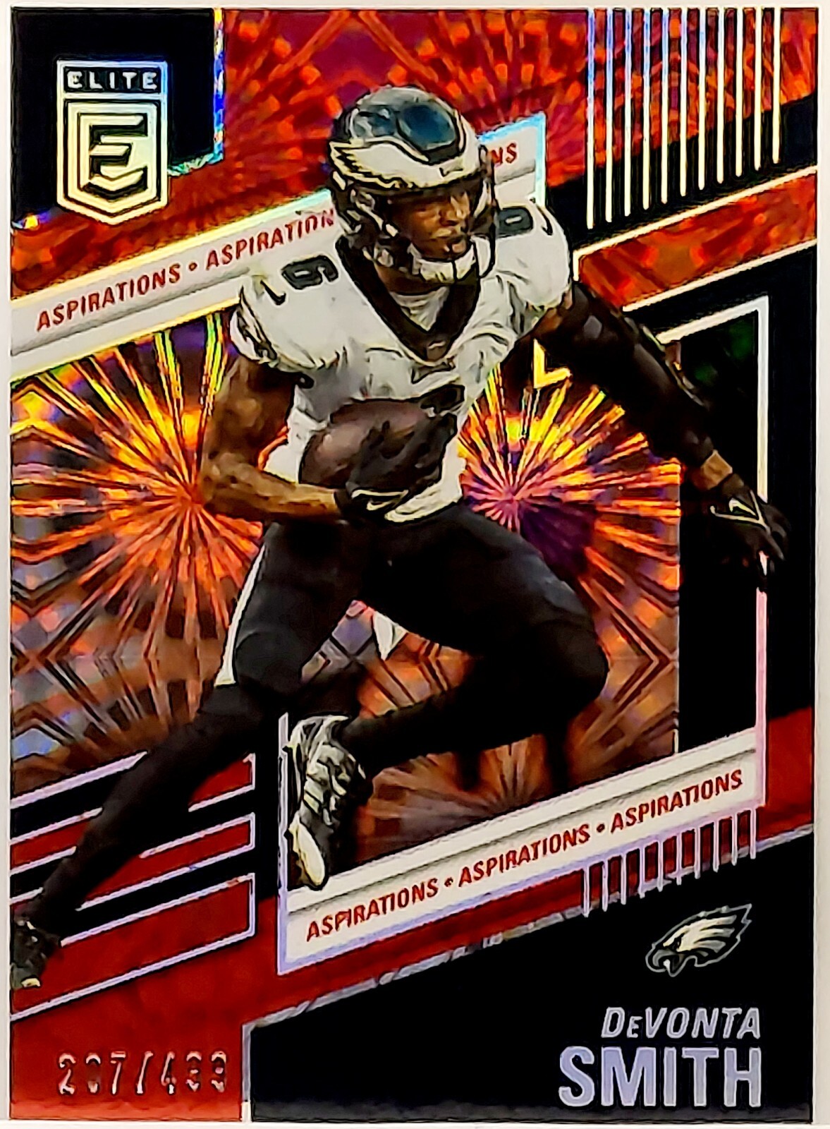 2022 Panini Donruss Elite Aspirations SP /499 DeVonta Smith #10