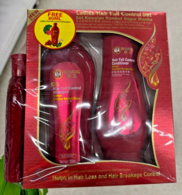 Bawang Anti Hair Fall Shampoo For Woman 200ml x 2Bottle, Free 80ml, Ship by UPS