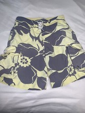 LANDS END Boy's swim Hawaiian shorts size SMALL 8 B35