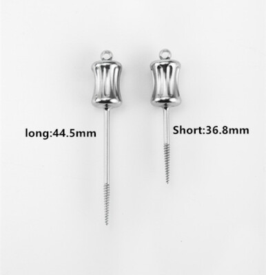 Dental Manual Root Fragment Extractor Tooth Extraction Elevator Extracting Screw