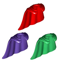 NEW LEGO  Minifigure Cape Flexible Rubber, Billowing / PICK COLOR / AUTHENTIC
