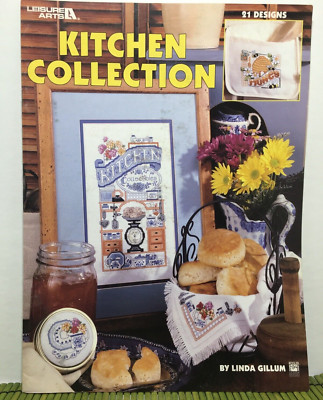 Kitchen Collection Honey Berries Pie Cross Stitch Patterns L Gillum Leisure Arts