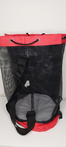 Bolso de Mano COCA-COLA Logo Promo Rojo Cordón Cubo Playa con Correa para el Hombro Nuevo sin Etiquetas - Imagen 2 de 2