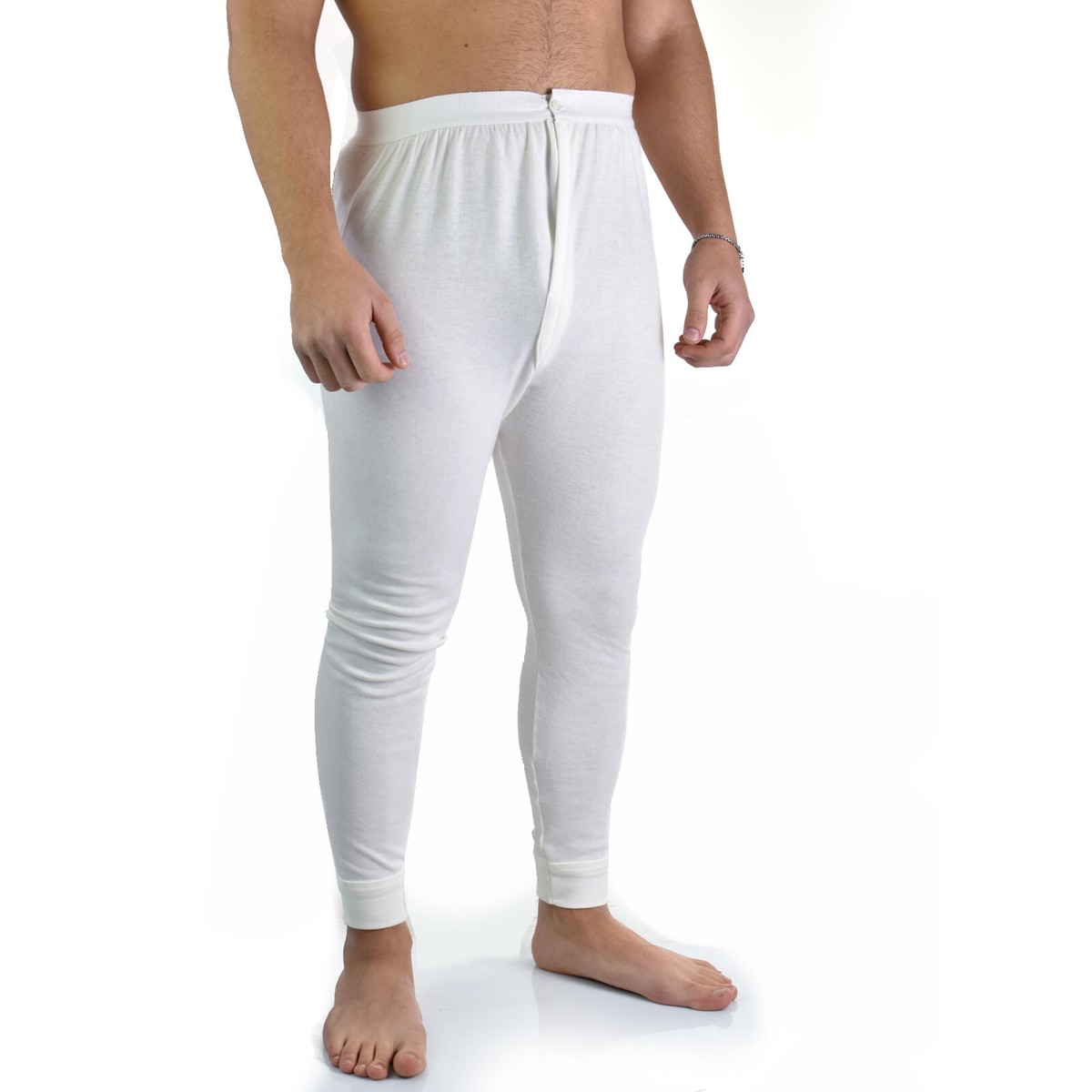 Calzamaglia Termica Uomo In Pile - Pantaloni Elasticizzati Per Sci, Trekking E Sottotuta Moto - Foto 9