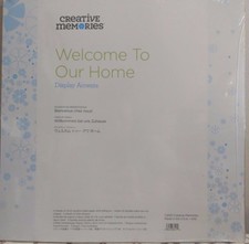 NIP - Creative Memories "Welcome to Our Home" Display Accents Scrapbooking Kit
