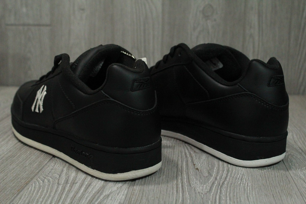 New Rare Vintage Reebok MLB Clubhouse Yankees Black Leather  display picture 2