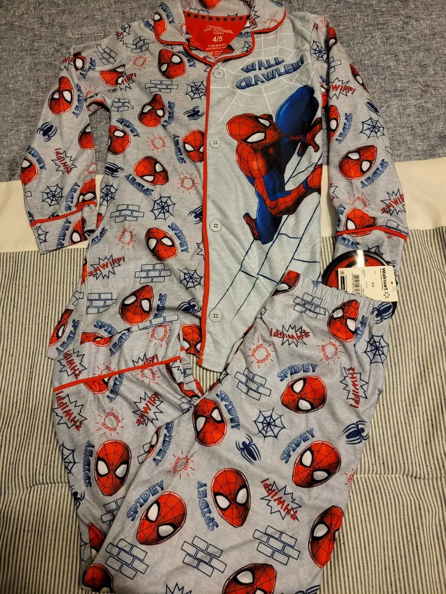 Walmart spiderman pajamas new arrivals
