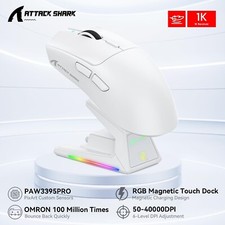 ATTACK SHARK X1 Wireless Gaming Mouse with RGB Charging Dock