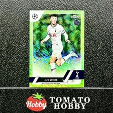 TOPPS CHROME UEFA 2022-23 ALFIE DEVINE RC /399 GREEN SHIMMER REFRACTOR TOT