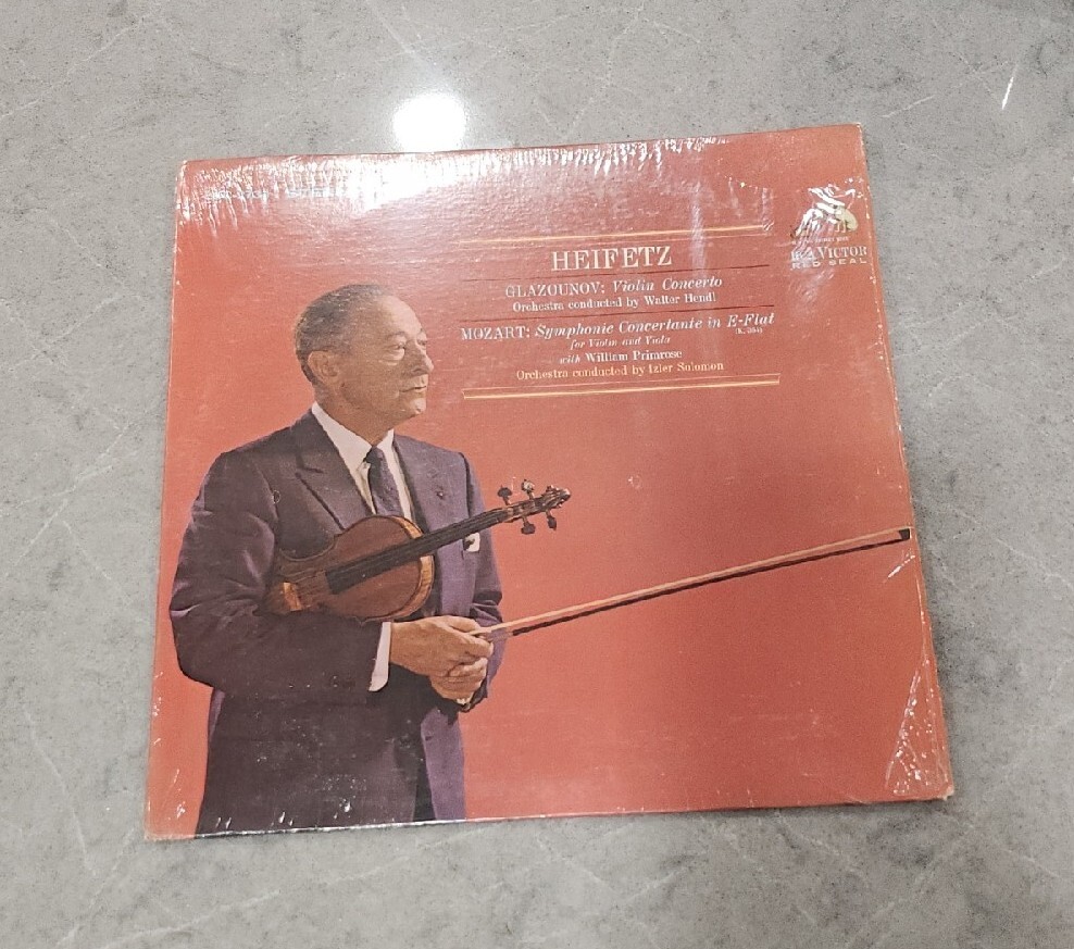 米LP ヤッシャ・ハイフェッツ, ウィリ グラズノフ ヴァイオリン協奏曲 / モーツァルト ヴァイ LSC2734 RCA VICTOR RED SEAL /00260 米LP ヤッシャ・ハイフェッツ, ウィリ グラズノフ ヴァイオリン