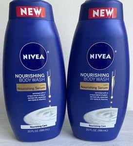 nivea nourishing care body wash with nourishing serum