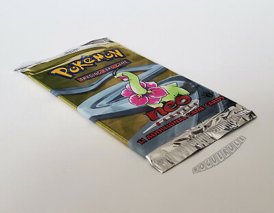 pokemon neo genesis booster pack price Vintage Unlimited Pokmon 1 Pokemon 1st Edition Neo