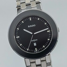 NEAR MINT RADO Diastar 152.0341.3 Quartz Date Mens 35mm Watch Short Bracelet