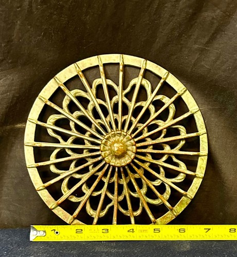 Original Tiffany Studios Linenfold Lamp Heat Cap/Finial - Picture 4 of 4