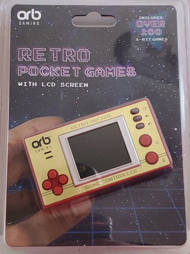 ORB Gaming Retro Pocket Game LCD Screen Over 100 S Bit Games Classics Thumbs Up 5060407525587 EBay