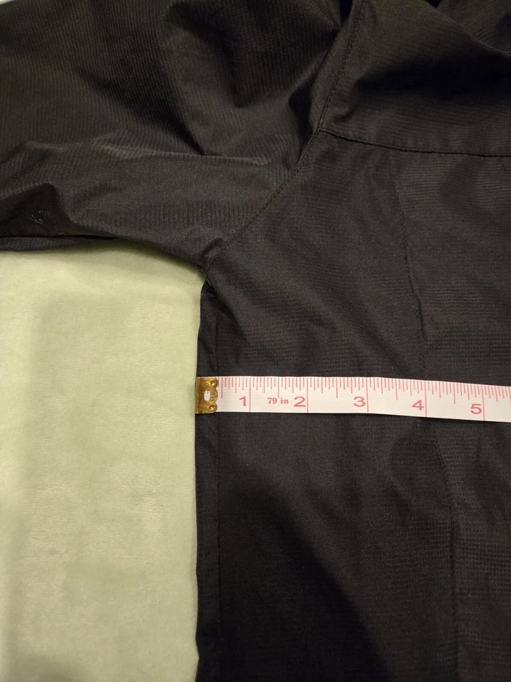 Womens New Balance NB Jacket Size XS Black Soft Shell Full Zip Hooded Fleece - Image 3 of 4