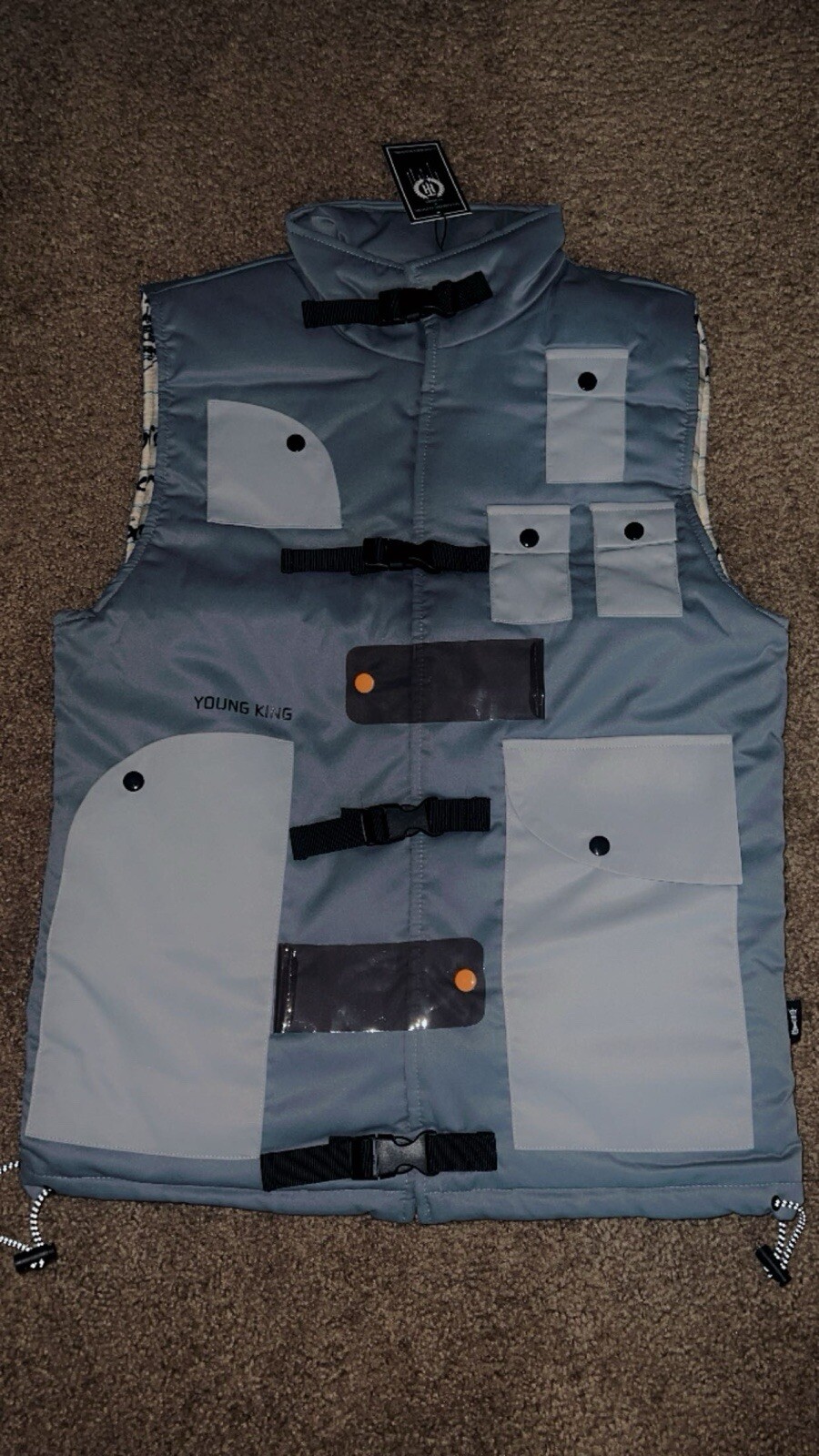 OFF WHITE X NIKE Gilet tampone Yk Osiris X THC Collab taglia SMALL #nike #offwhite