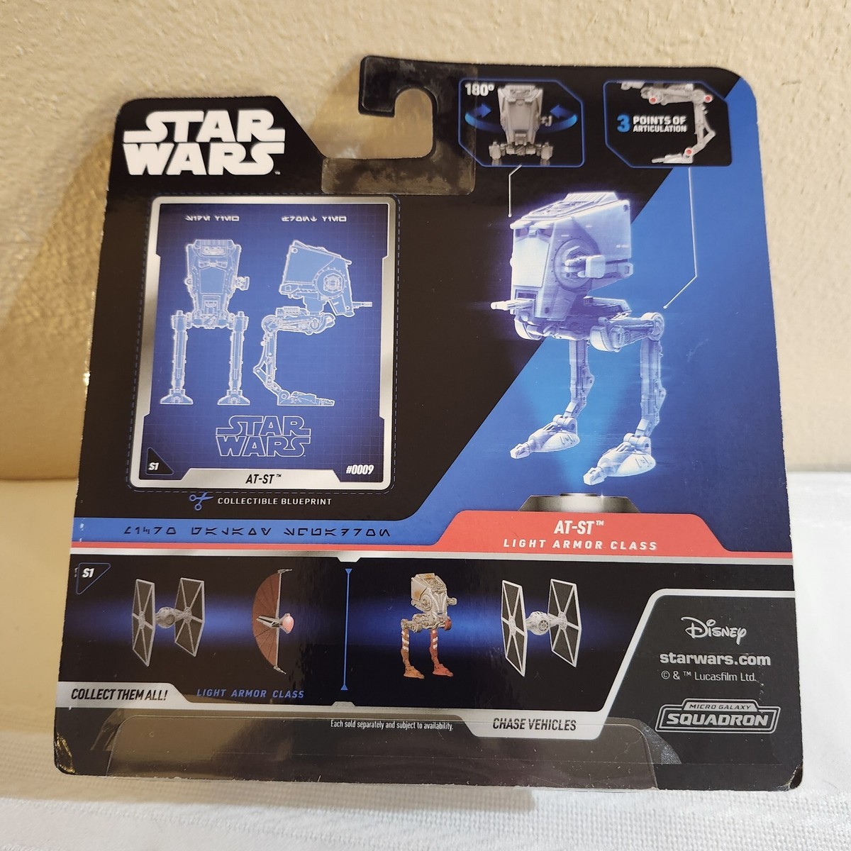 Star Wars Micro Galaxy Squadron AT-ST Vehicle Pilot 009 Launch
