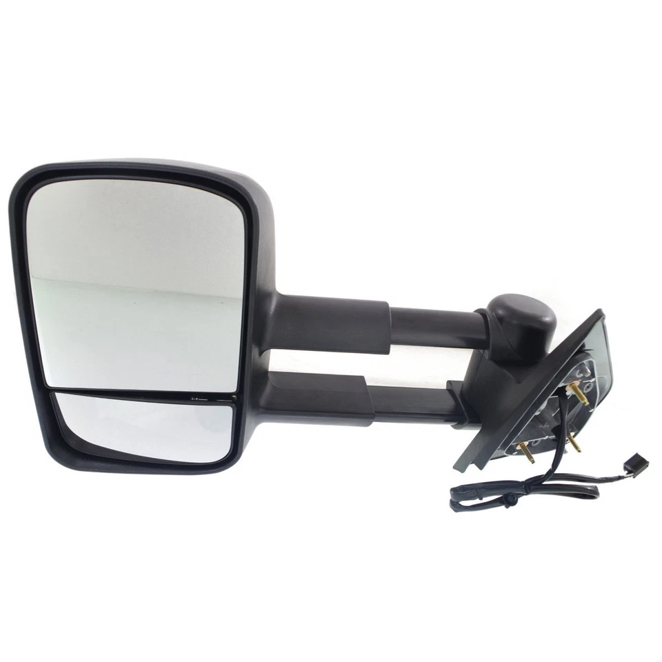 Driver Side Power Heated Towing Mirror For 2007-2013 Silverado Sierra GM1320354 - Image 3 of 4