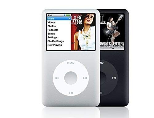 Apple iPod Classic (6th Generation) 80GB Schwarz / Silber - Bild 1 von 3