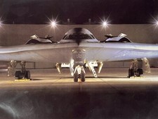 Vintage Northrop Grumman B2 Stealth Bomber Publicity Photo Stat Sheet 8.5x11