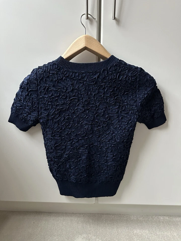 Traje de mujer azul oscuro colección Michael Kors, talla XS Foto 2 de 4