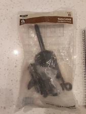 everbilt gate latch heavy duty black 151 493