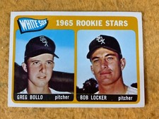 U8-92 BASEBALL CARD - WHITE SOX ROOKIE STARS GREG BOLLO - 1965 TOPPS - CARD #541
