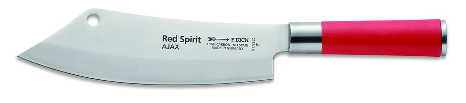 Dick Küchenmesser Ajax Red Spirit Messer Klinge 20 cm, geschwungen, Stahl