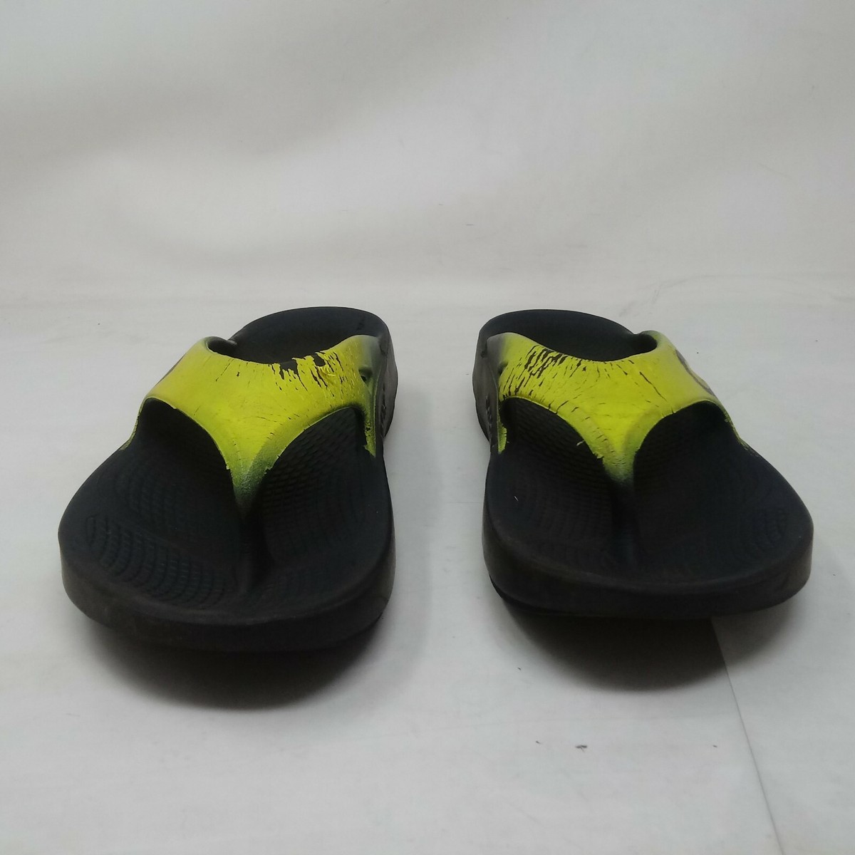 OOFOS Men OOriginal Sport Flip Flops Yellow M6.0/W8.0 OOF