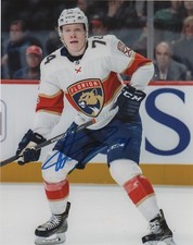 Florida Panthers Owen Tippett Signed Autographed 8x10 Photo COA 