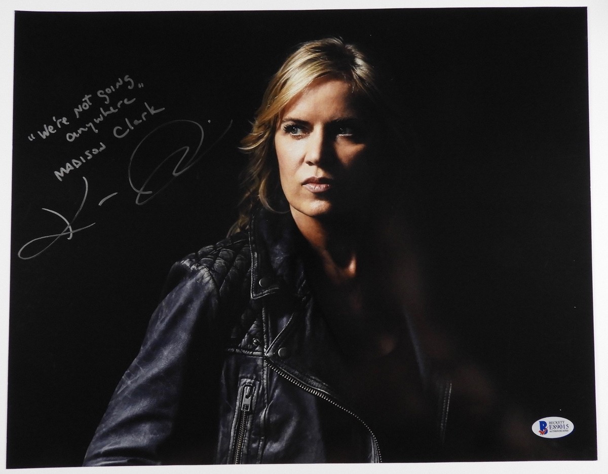 Fear The Walking Dead Madison Kim Dickens Autograph Signed Photo