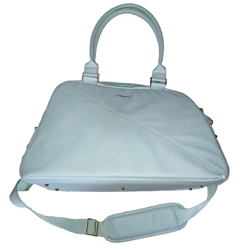 💥Corkcicle Cooler Lucy New 18X Shoulder Tote Bag Crossbody Seafoam Green Blue