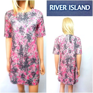 river island jersey dress