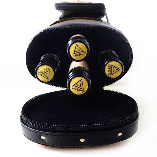 CUESOUL Cue Sticks Packed in 2x2 Hard Pool Cue Case - 第 4/7 張圖片