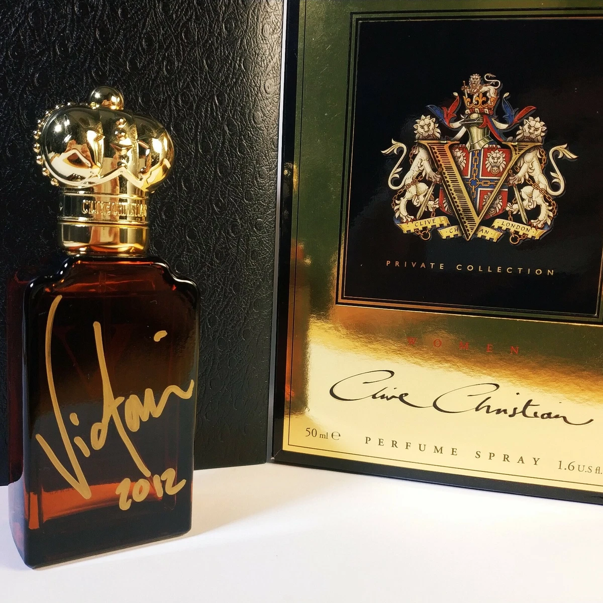 UNIQUE perfume. CLIVE CHRISTIAN V for Women 50ml. Signed by Victoria Christian